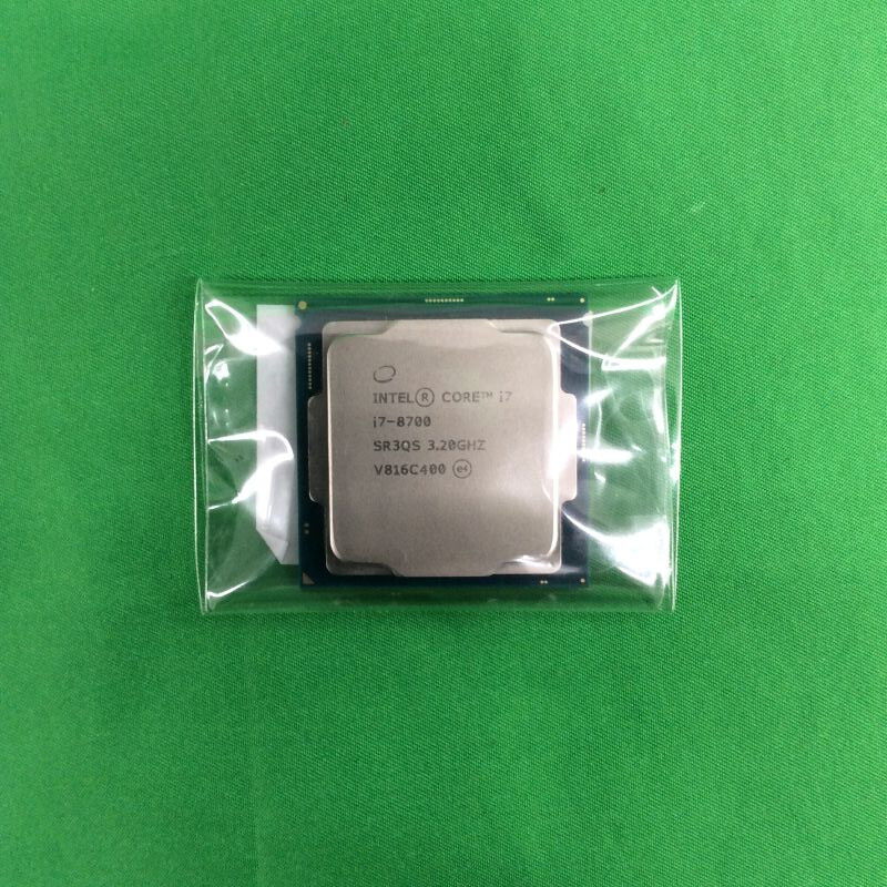 中古 INTEL Core i7 8700 (1151/3.20GHz/12M/C6/T12) 136198 （401290