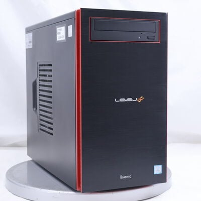 【通販センター】中古  iiyama LEVEL&infin;(Intel Core i7 8700/16GB DDR4 (PC4)/SSD500GB/DVDマルチ/NVIDIA GeForce GTX 1070 Ti 8GB/W11H64 MAR) 204599 