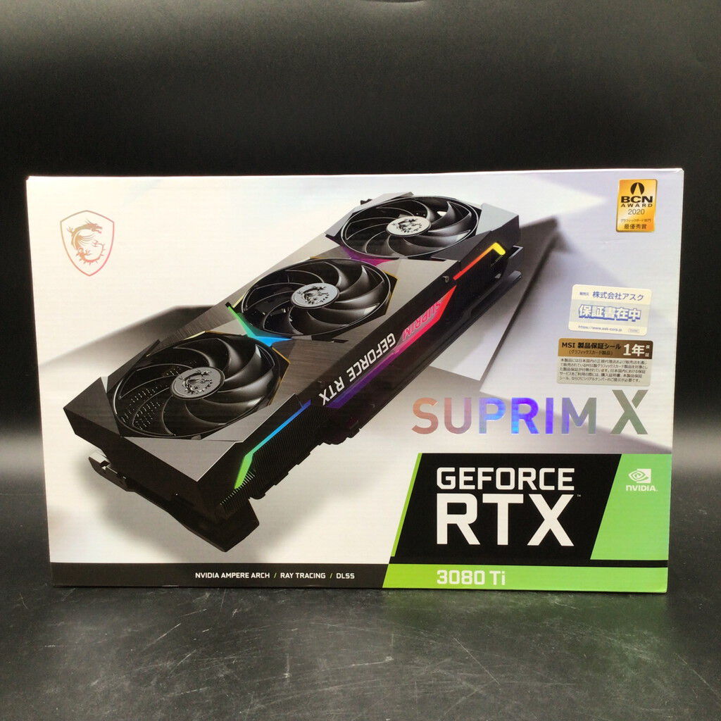 【中古、美品】msi GeForce RTX3080Ti 12GB Amazon | MSI GeForce RTX 3080 Ti Gaming X Trio 12G ゲーミング