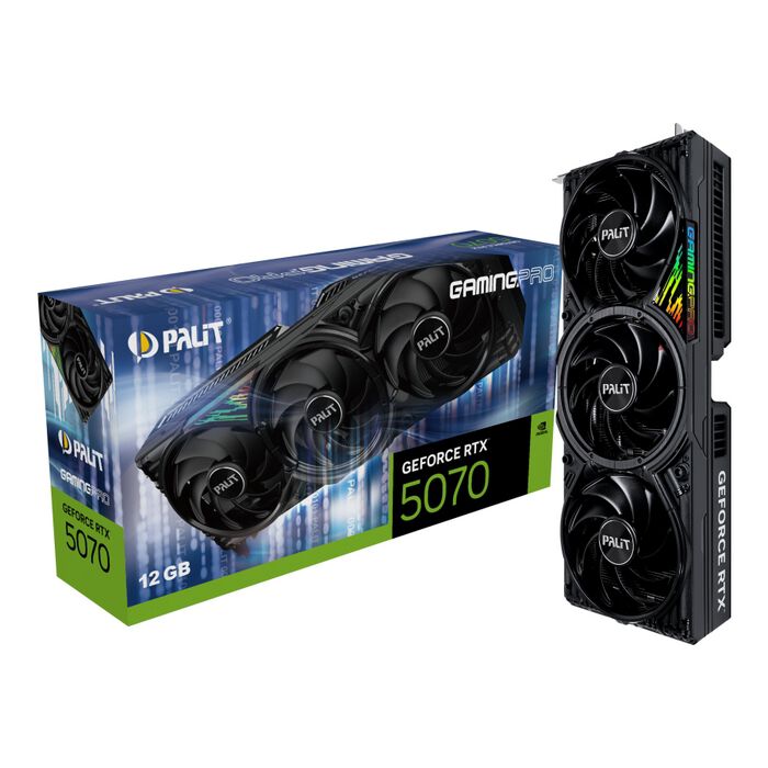 Palit NE75070019K9-GB2050A (GeForce RTX 5070 GamingPro 12GB Palit NE75070019K9-GB2050A (GeForce RTX 5070 GamingPro 12GB