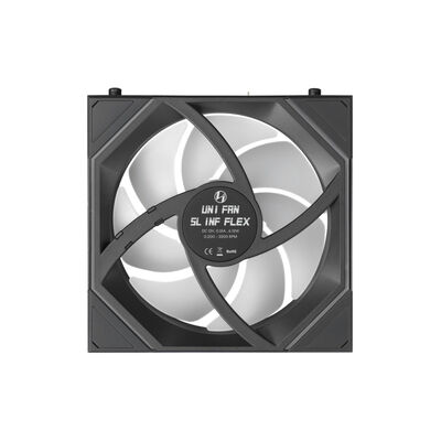 Lian-Li  UNI FAN SL-INF FLEX BK 12SLIN1F1B (120mm ARGB ブラック) 