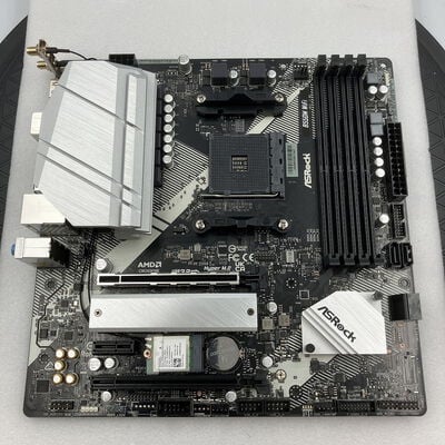 【新潟店】中古  ASRock B550M WiFi (B550 AM4 mATX DDR4) 3290006837 