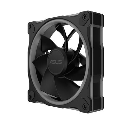 ASUS  MR120 REVERSE ARGB FAN BLACK (120mm ブラック 1個パック) 