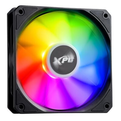ADATA  VENTO R 120 ARGB PWM VENTOR120ARGBPWM3C-BKCWW (120mm ブラック リバースファン 3個パック) 