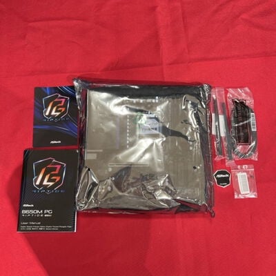 【静岡東瀬名店】中古  ASRock B650M PG Riptide WiFi White(B650 AM5 mATX) 168307 