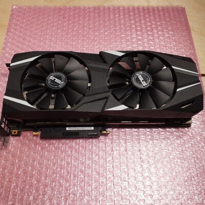 【鹿児島店】中古  ASUS DUAL-RTX2080-O8G (RTX2080 8G GDR6) 138199 