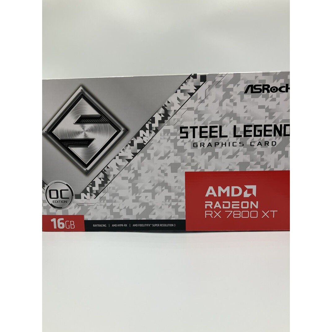 中古 ASRock RX7800XT SL 16GO RX7800XT Steel Legend OC