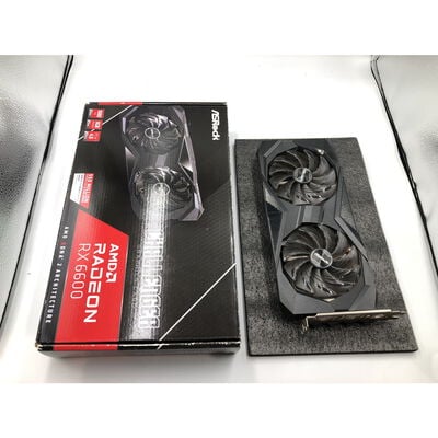 【水戸赤塚店】中古  ASRock RX6600 CLD 8G(RX 6600 8GB) 147695 