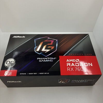【秋葉原本店】中古  ASRock RX7600 PG 8GO RX7600 PHANTOM GAMING 8G OC(RX7600 8G) 162750 