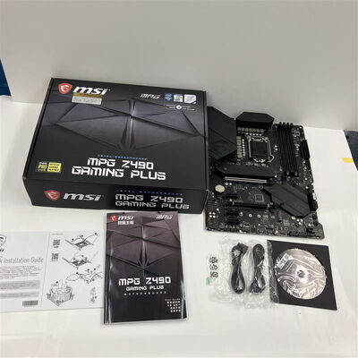 【仙台店】中古  MSI MPG Z490 GAMING PLUS (Z490 1200 ATX DDR4) 142622 