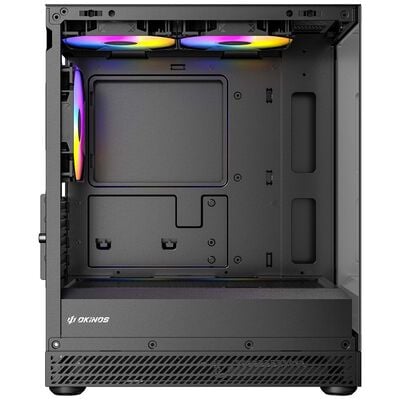 Okinos  Aqua UNO (MicroATX ガラス ブラック) 