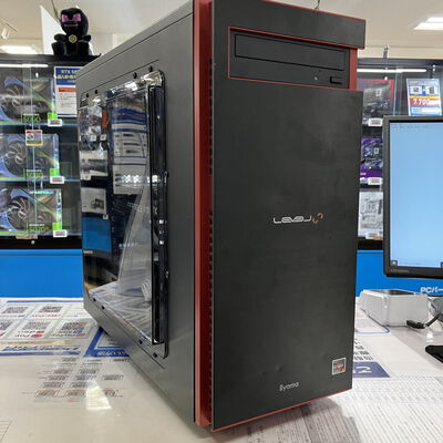 【宮崎恒久店】中古  ユニットコム ILeDXs-R0X5-AR56X-RBSXR (Ryzen5 5600X/16GB/SSD1TB/SMt/RTX3060/OS無) 181340 