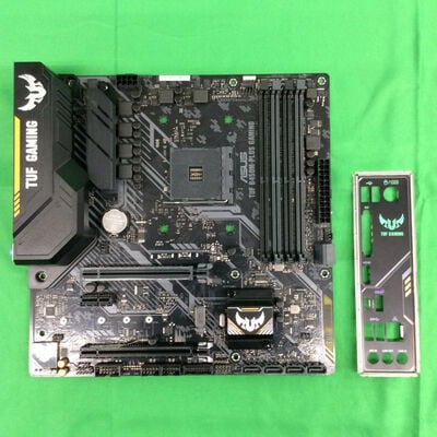 【川崎店】中古  ASUS TUF B450M-PLUS GAMING (B450 AM4 mATX DDR4) 137897 