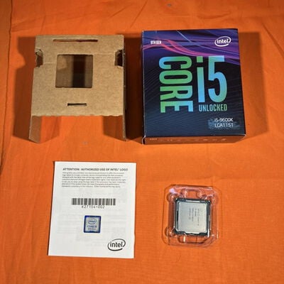 【なんば店】中古  INTEL Core i5-9600K (1151/3.70GHz/9M/C6/T6) 138480 