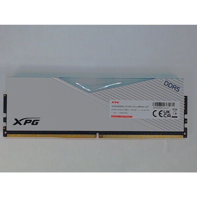 【前橋ｲﾝﾀｰｱｶﾏﾙ店】中古  ADATA AX5U6000C3016G-DPLARWH-DP(DDR5-6000) 16GB 4540001412 