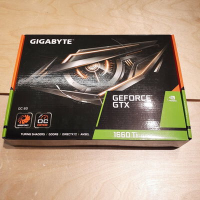 【鹿児島店】中古  GIGABYTE GV-N166TOC-6GD (GTX1660Ti 6G GDR6) 139072 