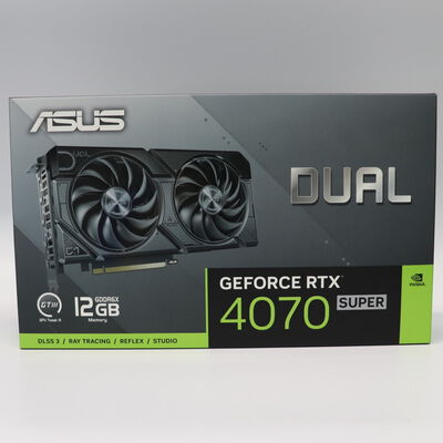 【札幌店】中古  ASUS DUAL-RTX4070S-12G-EVO (RTX4070 SUPER 12GB) 3210014369 