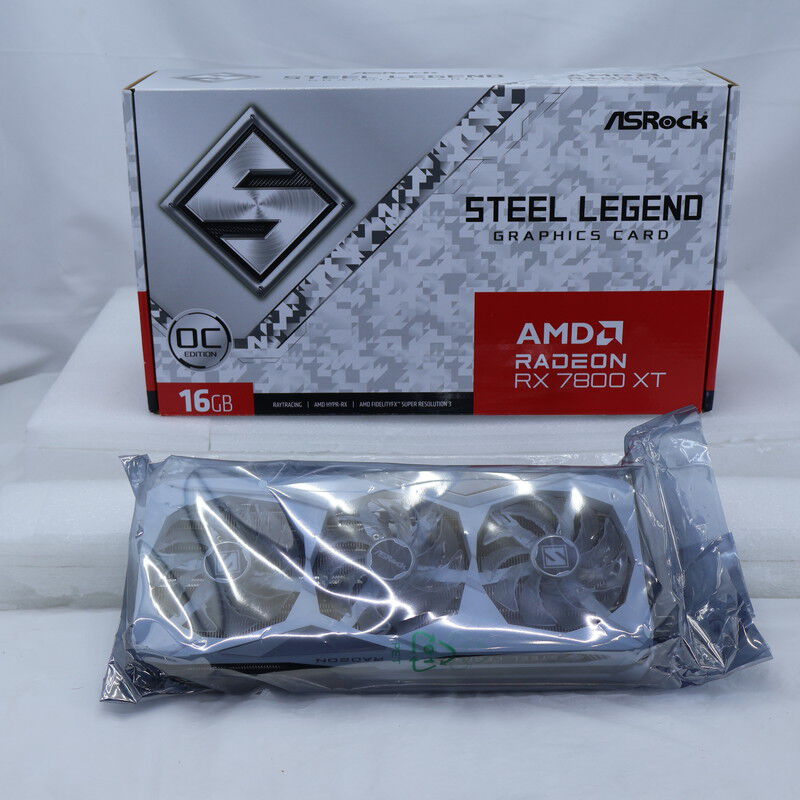 中古 ASRock RX7800XT SL 16GO(RX7800XT Steel Legend OC) 3470003923