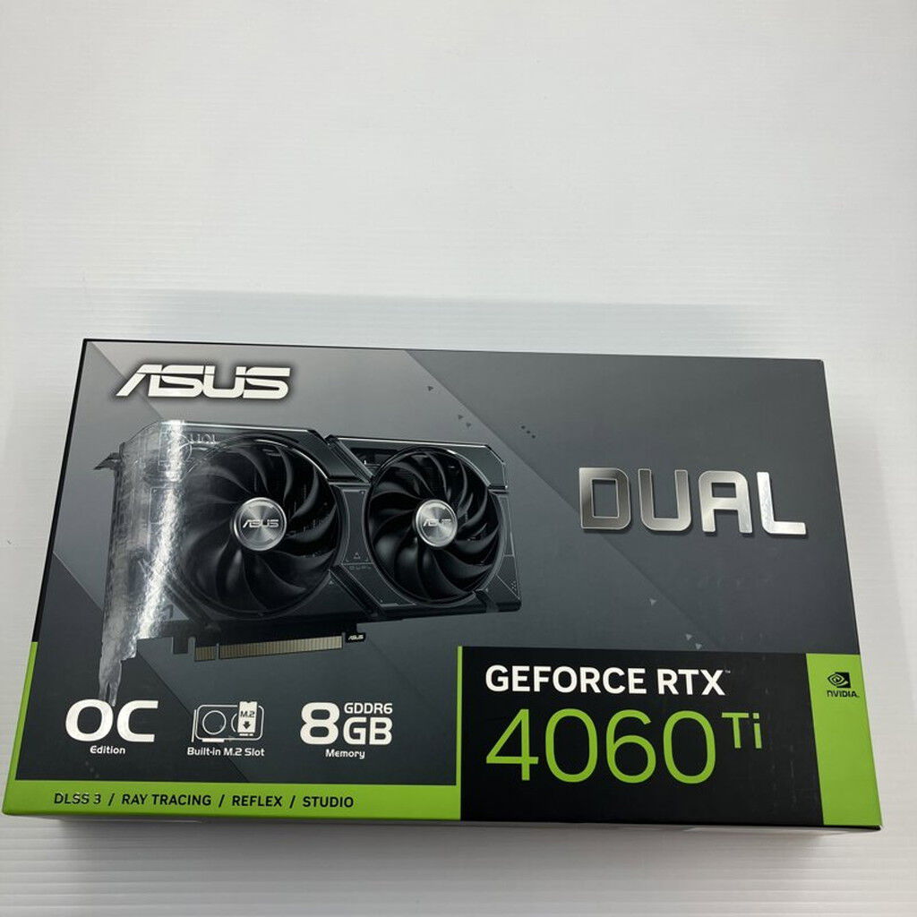 中古 ASUS DUAL-RTX4060TI-O8G (RTX4060Ti 8GB) 158564 （385668