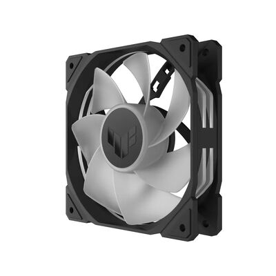 ASUS  TUF Gaming TR120 ARGB Reverse Fan - Single Pack ブラック (TUF GAMING TR120 FAN ARGB REVERSE BLACK) 