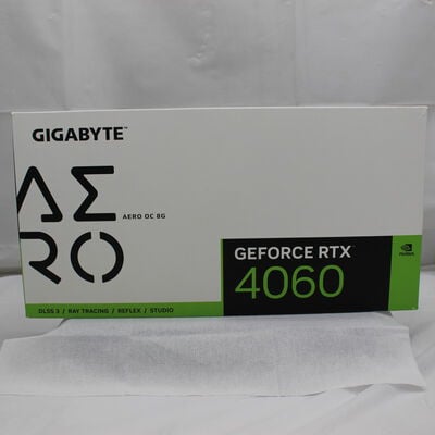 【通販センター】中古  GIGABYTE GV-N4060AERO OC-8GD (RTX4060 8G) 175570 