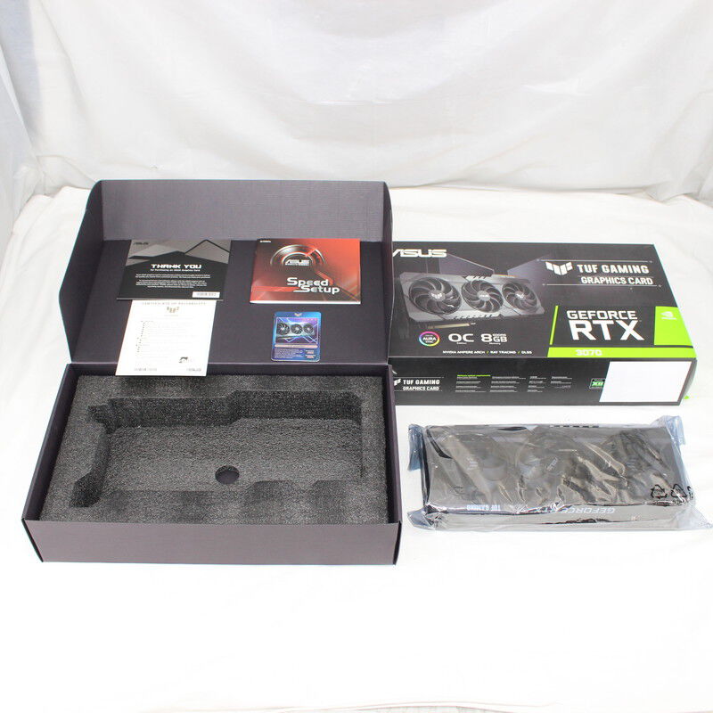 中古 ASUS TUF-RTX3070-O8G-GAMING（RTX3070 8GB） 3480034954