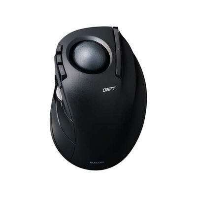 エレコム  M-DT1DRBK (ワイヤレストラックボール 人差し指操作タイプ DEFT) 