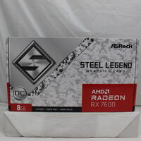 中古  ASRock RX7600 SL 8GO RX7600 Steel Legend 8G OC (RX7600 8G) 162751 