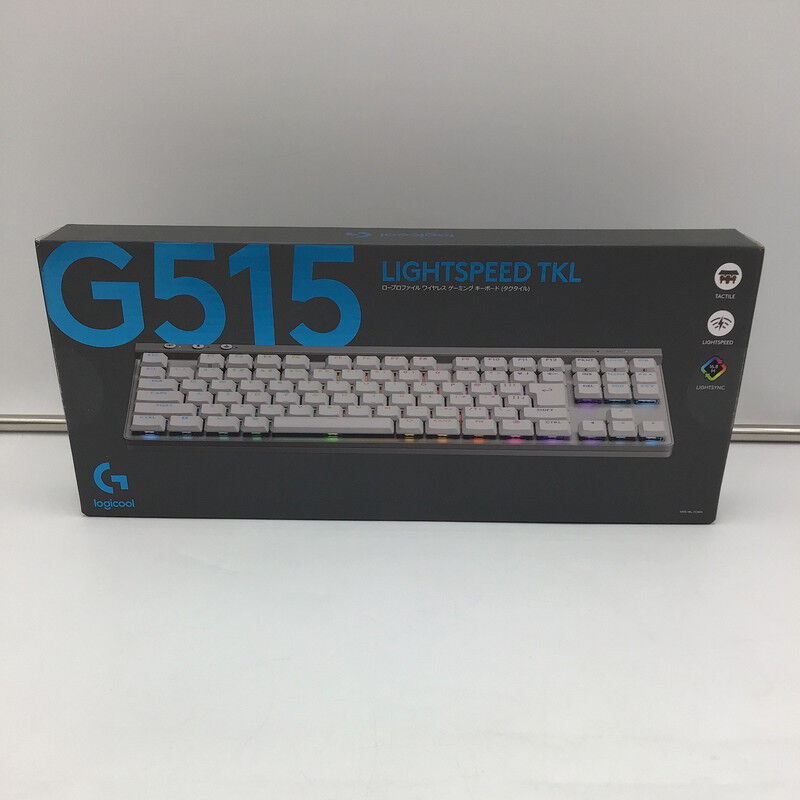 Logicool G515 LIGHTSPEED TKL リニア 中古 中古 Logicool G515 LIGHTSPEED TKL(G515-WL-TCWH) 4950002607