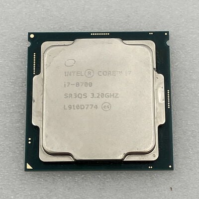 【新潟店】中古  INTEL Core i7 8700 (1151/3.20GHz/12M/C6/T12) 136198 