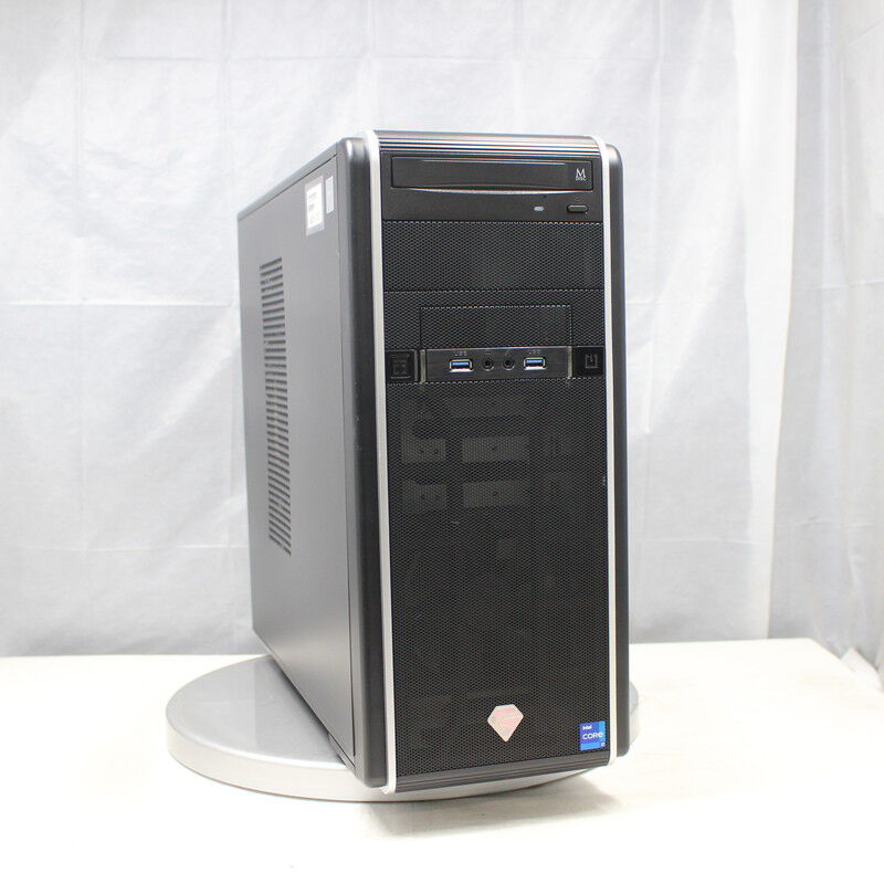ゲーミングPC RTX3080/Ry7 5700X_No3値下げ AMD Ryzen7 5700x／RTX4060 8GB ガラス2面コンパクト ゲーミング