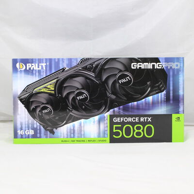 【通販センター】中古  Palit NE75080019T2-GB2031A (RTX5080 GamingPro 16GB) 176534 