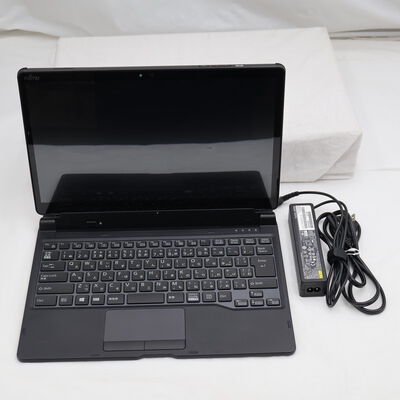 【通販センター】中古  Fujitsu ARROWS TabQ738/SB(Intel Core i5 8350U/8GB DDR3 (PC3)/SSD128GB/なし/オンボード/13.3/1920x1080/Wi-Fi/W11H64 MAR) 201380 