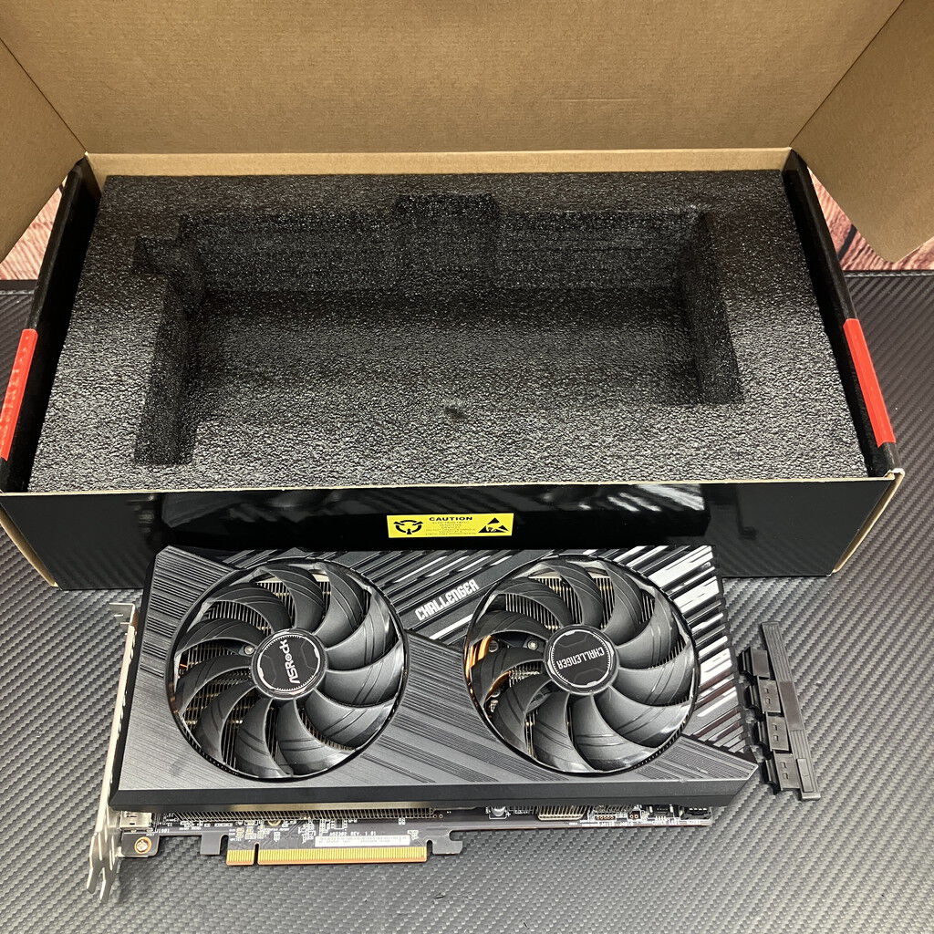 中古 ASRock RX7700XT CL 12GO RX7700XT Challenger OC (RX7700XT 12G