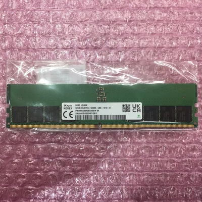 【佐賀南部バイパス店】中古  PC5-44800 32GB デスクトップ用(DDR5-5600) 149157 