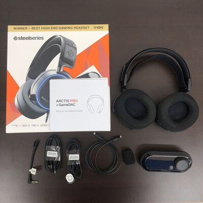 【長野稲里店】中古  steelseries　Arctis Pro + GameDAC [ブラック] 5110000952 