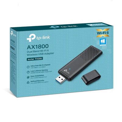 TP-Link  Archer TX20U(JP) (AX1800 デュアルバンドUSB Wi-Fi 6子機) 