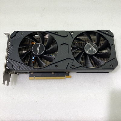 【甲府飯田店】中古  玄人志向 GALAKURO GAMING GG-RTX3060-E12GB/OC/DF（RTX3060 12GB） 3480024908 