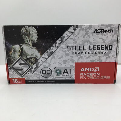 【白山FM松任店】中古  ASRock　RX7900GRE SL 16GO(RX7900GRE 16GB) 4950001255 
