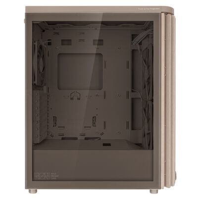 ASUS  PROART PA401 WOOD TG PWM BEIGE (ATX ガラス ベージュ)