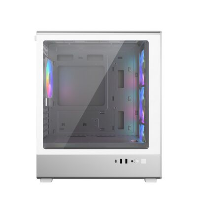 CoolerMaster  Elite 350 White E350-WGNN-S00 (MicroATX ガラス ホワイト) 