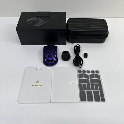 【津ラッツ店】中古  WLMOUSE BeastX 8K Omron opticals / Puple 4990001484 