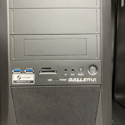 【新潟店】中古  GALLERIA AXV(Ryzen 7 3700X/16GB/SSD512GB/HDD2TB/RTX2060 SUPER/W11H) 3290006419 