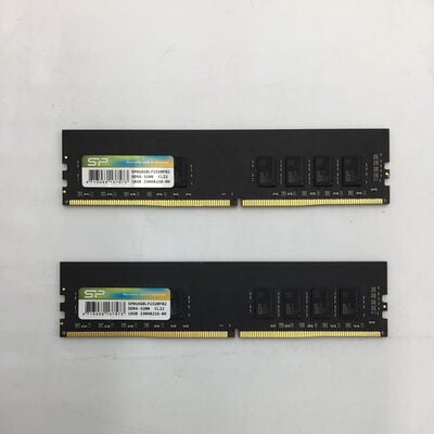 【白山FM松任店】中古  16GB 2枚組(合計32GB) PC4-25600/DDR4-3200 デスクトップ用 190913 