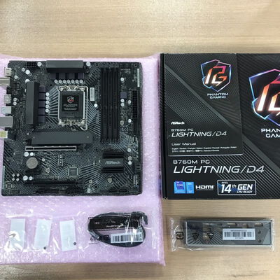 【なんば店】中古  ASRock B760M PG Lightning/D4(B760 1700 mATX DDR4) 3280020759 