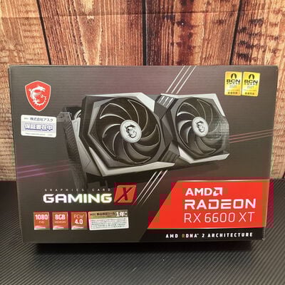 【富士青葉店】中古  MSI Radeon RX 6600 XT GAMING X 8G (RX6600XT 8GB) 146750 