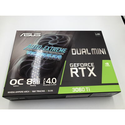 【水戸赤塚店】中古  ASUS DUAL-RTX3060TI-O8G-MINI-V2 (RTX3060Ti 8GB) 175521 