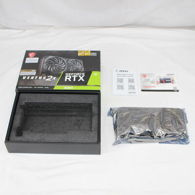 【通販センター】中古  MSI GeForce RTX 3060 VENTUS 2X 12G OC（RTX3060 12GB） 3480034995 