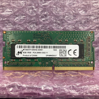 【富士青葉店】中古  Micron ノートPC用メモリ(PC4-21300 8GB DDR4-2666) 5070002291 