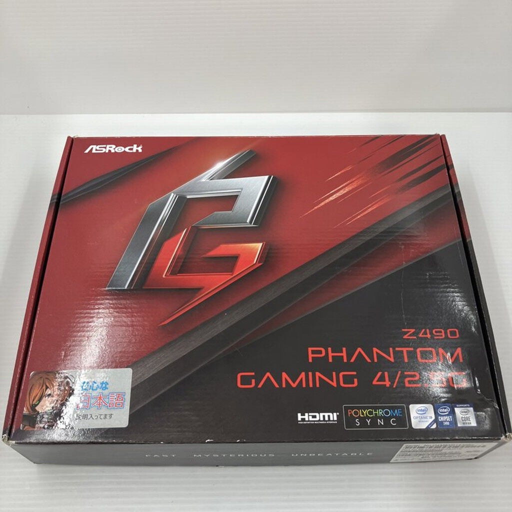 中古 ASRock Z490 Phantom Gaming 4/2.5G (Z490 1200 ATX) 142627